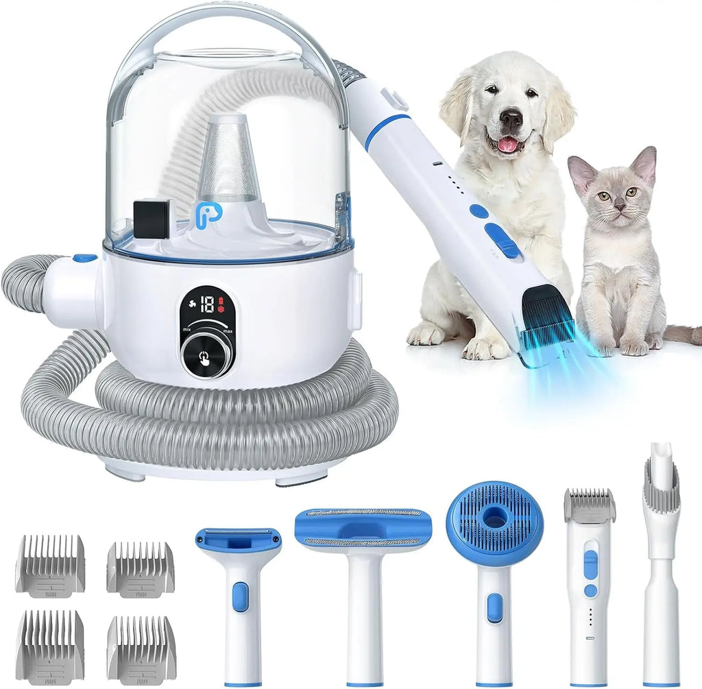 Quiet 5-in-1 Pet Grooming Vacuum